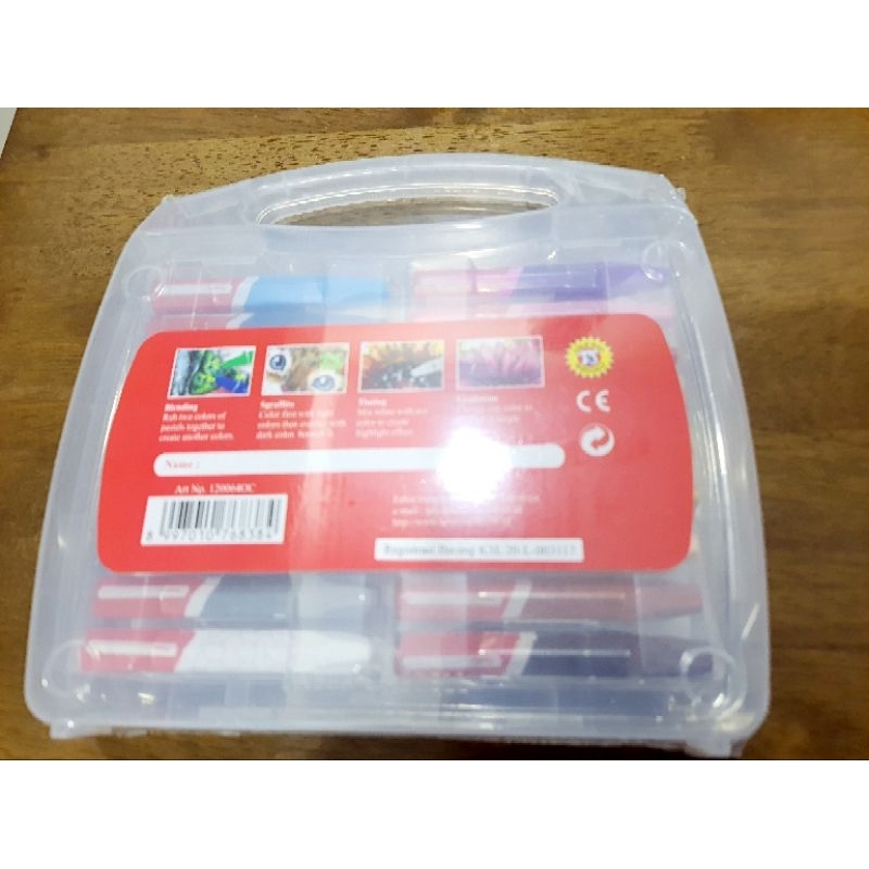 crayon faber castell/oil pastel faber castell 18 warna/crayon fabercastell 12 warna