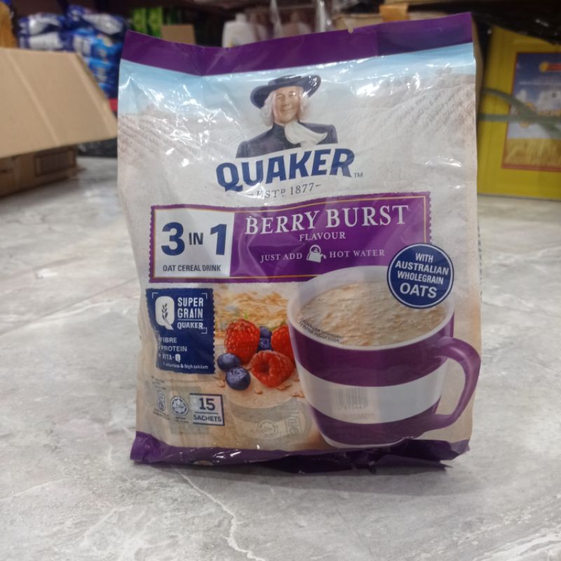 

Quaker 3 in 1 Oat Cereal
