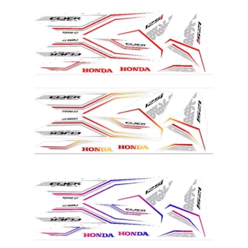 STRIPING TRANSPARAN VARIO 125/150 LED OLD