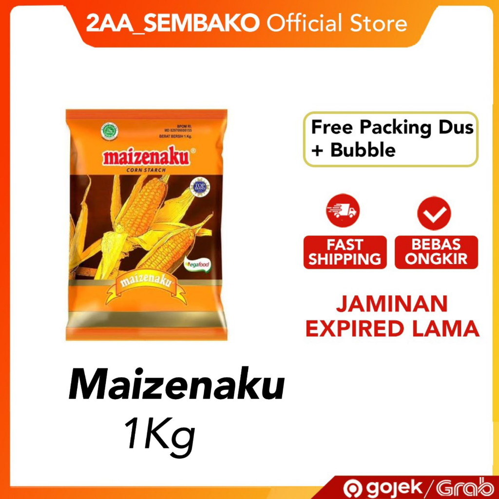 

Tepung jagung maizena maizenaku 1kg Tepung Maizena Maizenaku 1 Kg Maizenaku Tepung Maizena 1Kg