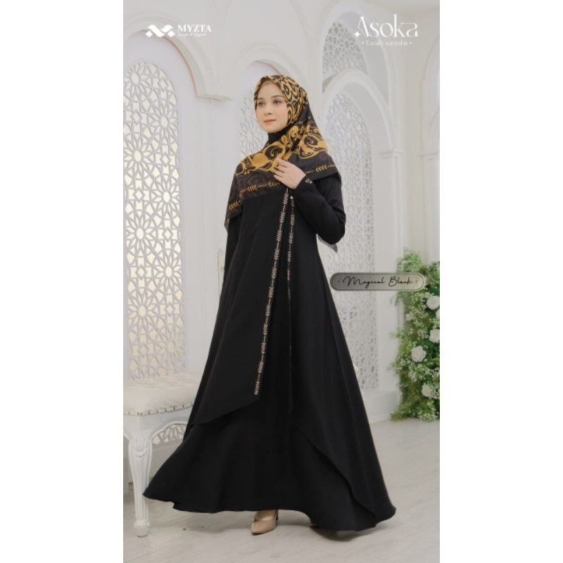 ASOKA BY MYZTA /GAMIS MYZTAI/GAMIS MURAH/ GAMIS MOM AND KIDS