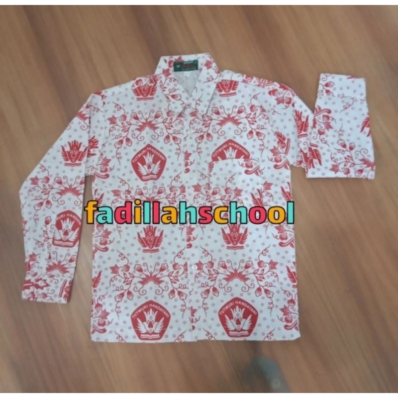 seragam sekolah baju batik panjang SD