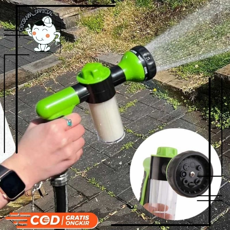 Semprotan air sabun cuci mobil motor water cannon water spray gun