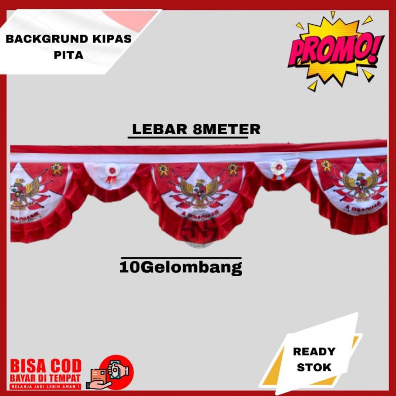 

BENDERA BACKGRUND KIPAS PITA 8M/10GELOMBANG