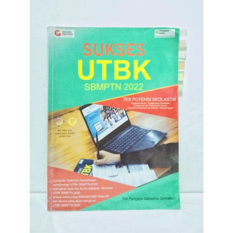 Buku GO TPS UTBK 2022 <Pre Loved>