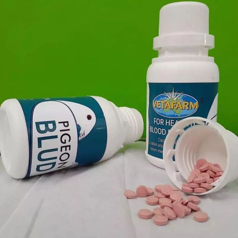 blud vetafarm blut vetafarm obat burung obat merpati penambah darah harga per 1 butir
