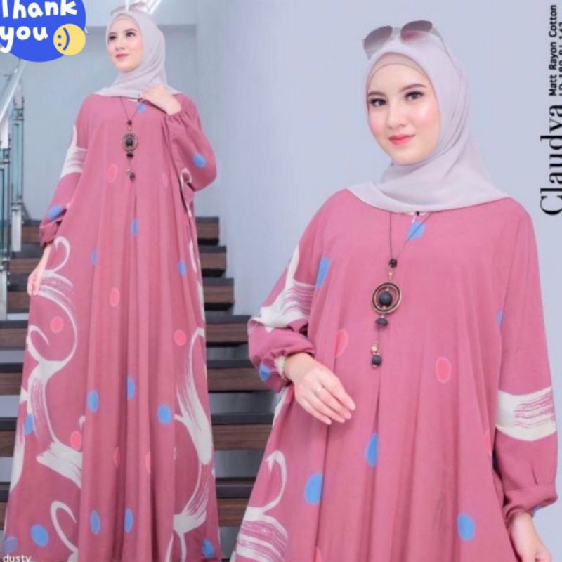 CLAUDYA KAFTAN RAYON •PAULA KAFTAN •BARA KAFTAN •KAFTAN SARI BILBINA SUPER JUMBO TERLARIS