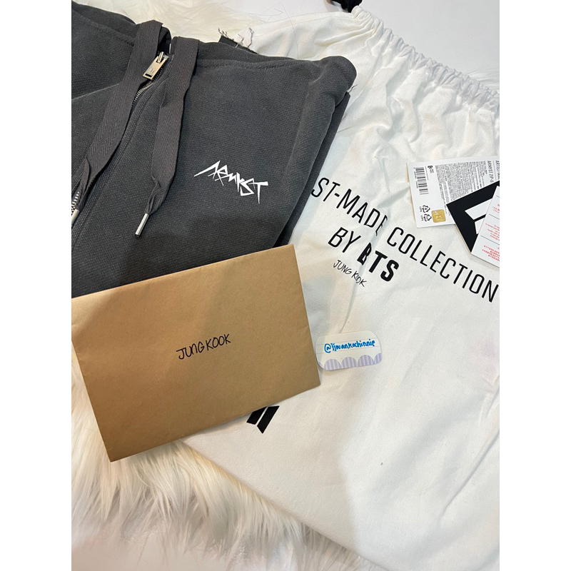 Artist Made Collection by Jungkook ARMYST ZIP-UP hoodie