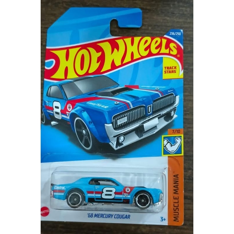 Hot wheels 68 Mercury cougar