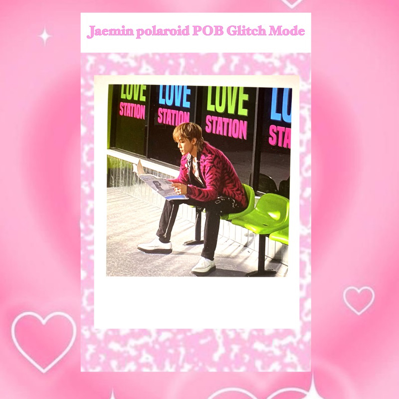 [WTS] POLAROID POB NA JAEMIN NCT DREAM GLITCH MODE