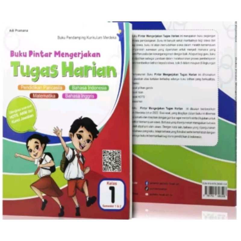 Buku Pintar Mengerjakan Tugas Harian Soal Latihan SD Kelas 1 Kurikulum Merdeka