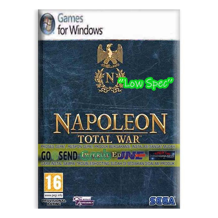 Napoleon Total War Imperial Edition + ALL DLC - PC GAME STRATEGY - GAME PC