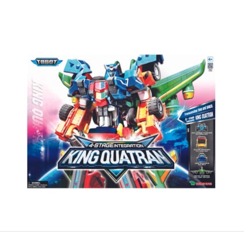 TOBOT GALAXY DETECTIVE - KING QUADRAN ORIGINAL