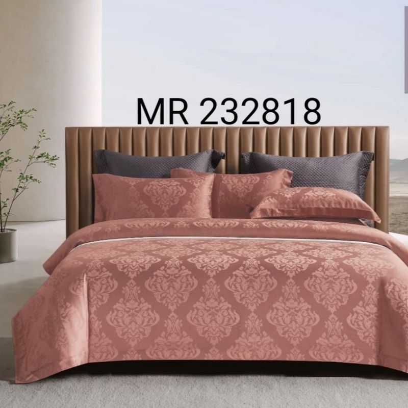 Sprei Anti Geser Sutra Organik Jacquard Tencel Sutera