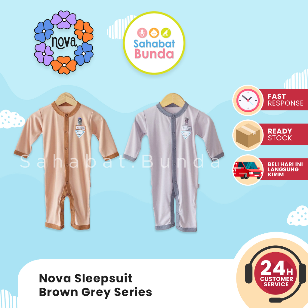NOVA Sleepsuit Baju Tidur Anak Bayi