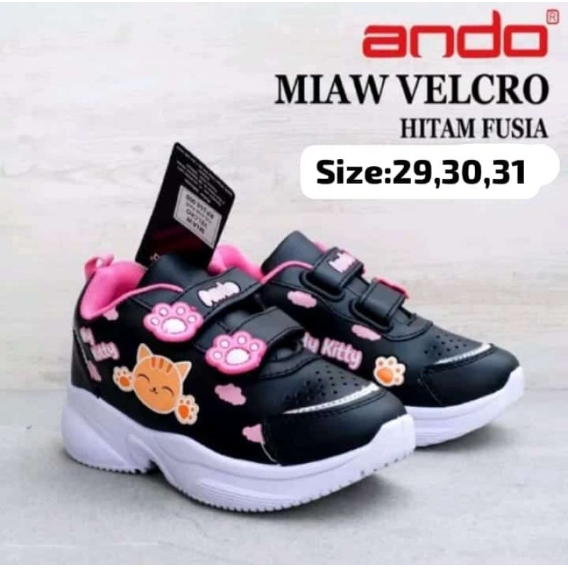 sepatu anak perempuan ando