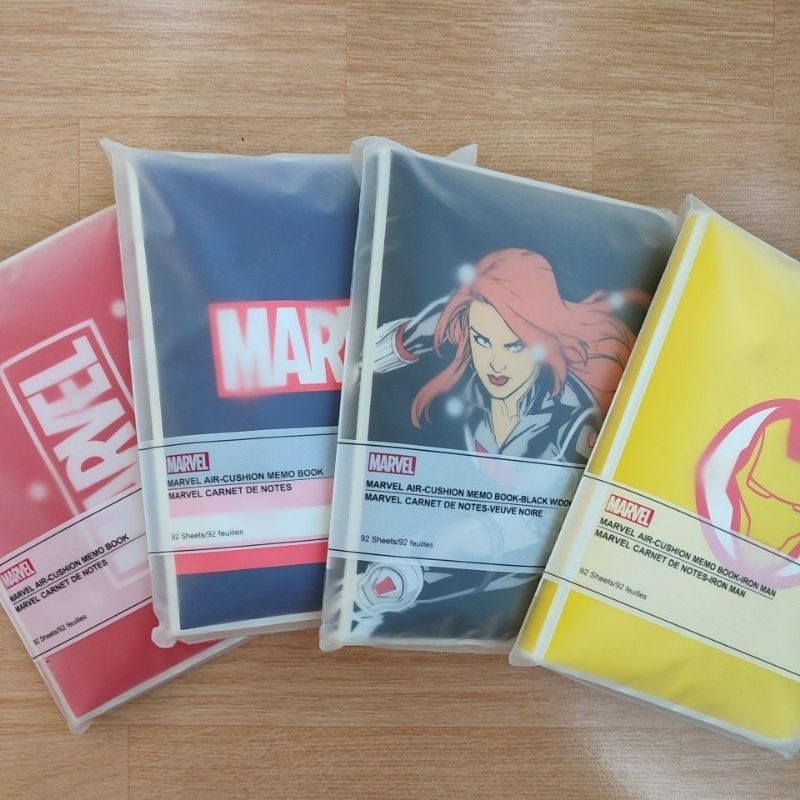 

MINISO MARVEL AIR CUSHION MEMO BOOK BUKU CATATAN MARVEL DENGAN BANTAL