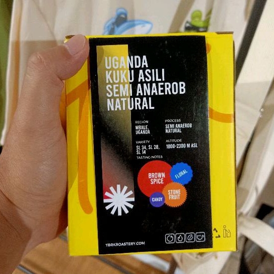 

Kopi Uganda Kuku Asili Natural Semi Anaerob | 200 gram
