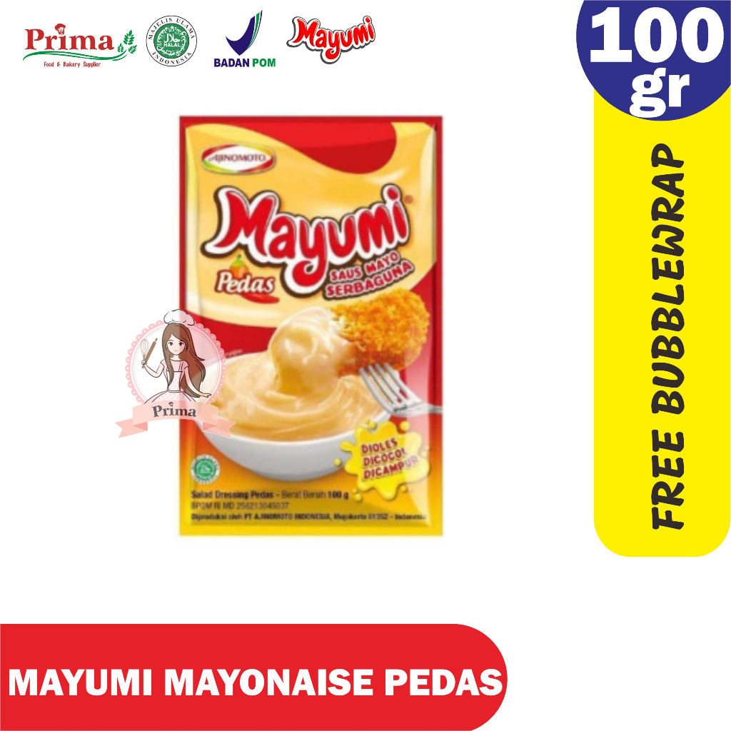 

Mayonaise pedas -- Mayumi 100gr