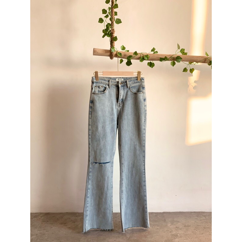 CELANA JEANS JIRANAN CUTBRAY PANTS WANITA IMPORT BKK CTL252