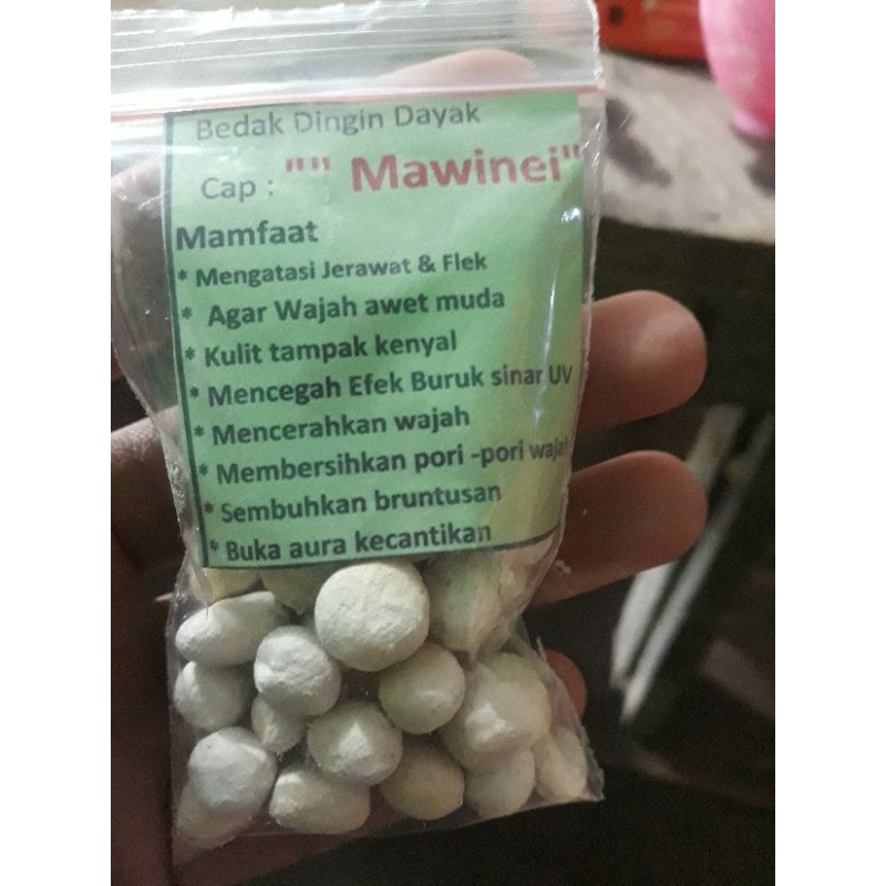 Bedak Dingin/Kasai Dayak Cap MAWINEI