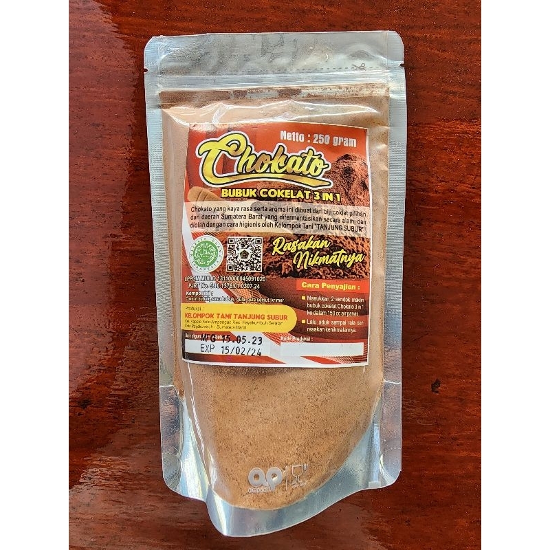 

CHOKATO BUBUK COKELAT 3 IN 1 250 gr