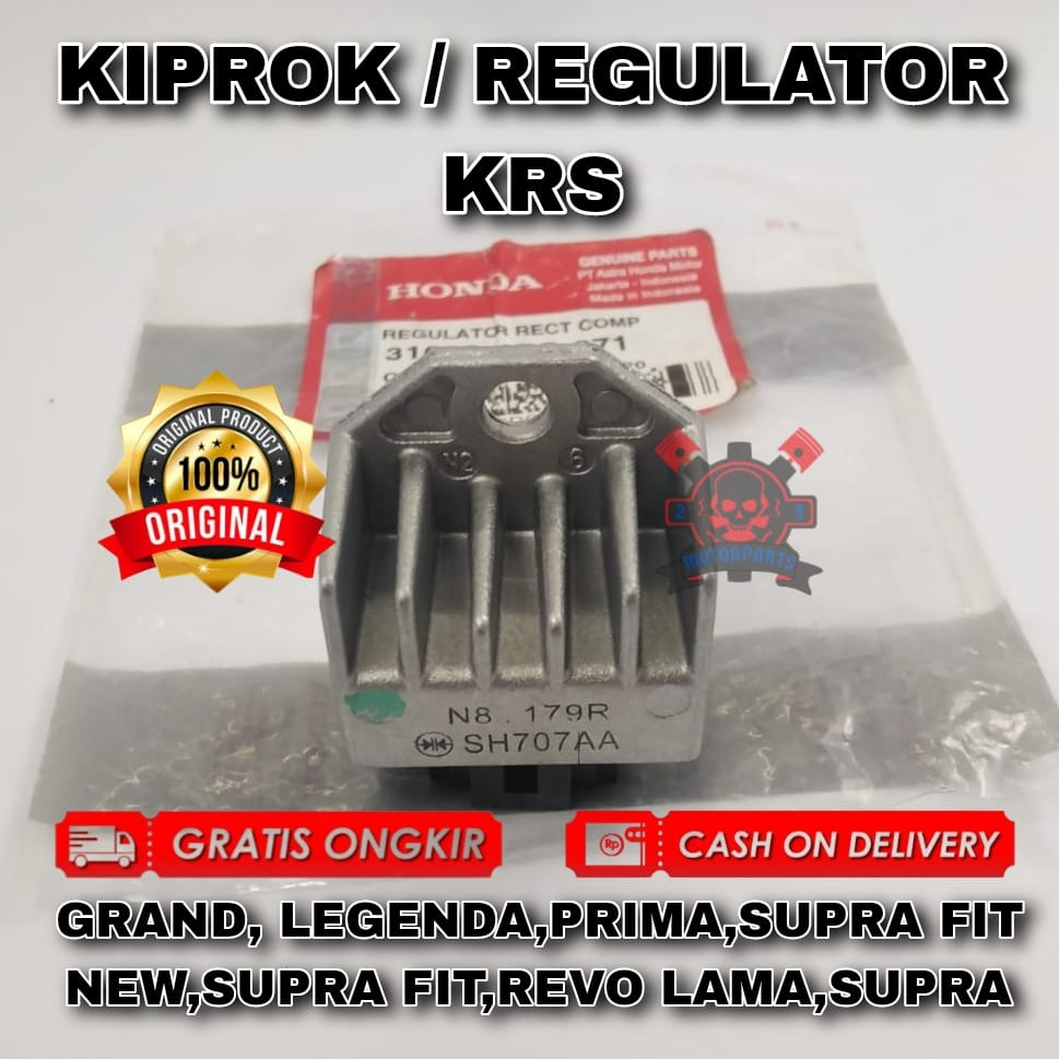 Kiprok Honda KRS Regulator Comp Astrea Grand Legenda Supra X 100 Supra Fit New Revo Lama Kualitas Or