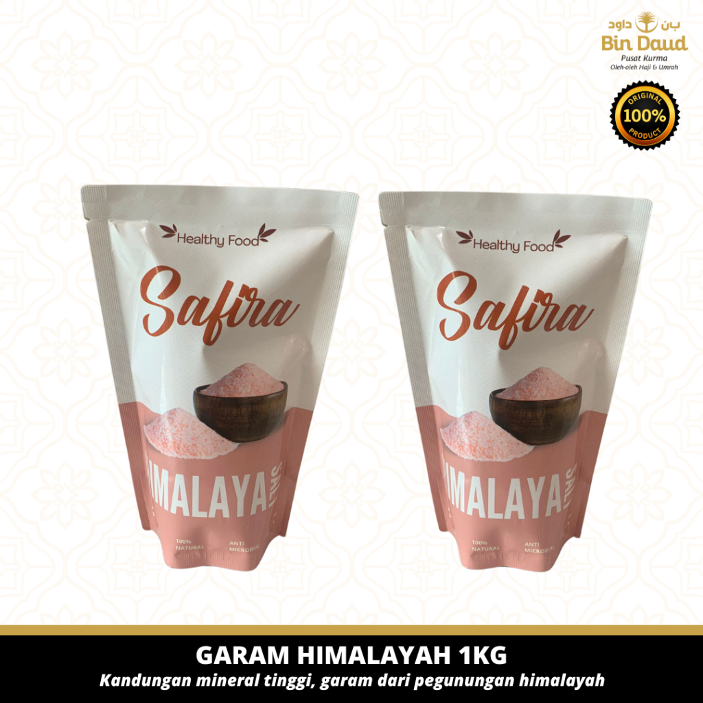 

Garam Himalaya Original 1 kg Asli Organik Garem Himalayan Salt Himsalt Organic MPASI