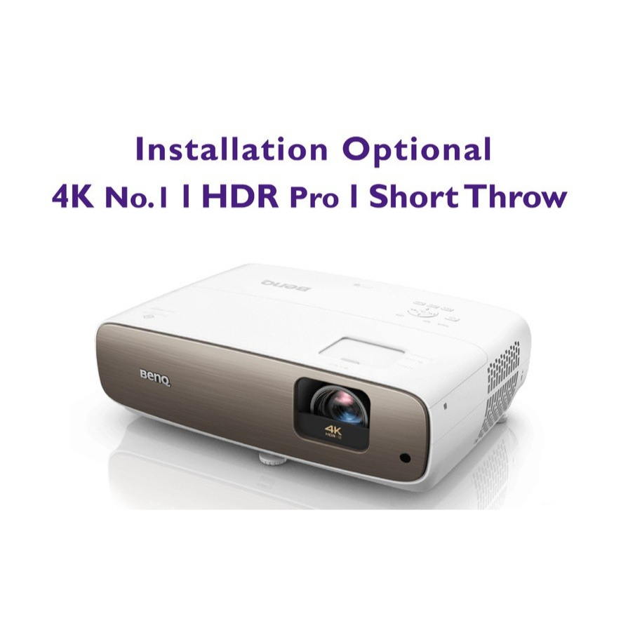 Proyektor BENQ W2700 True 4K HDR Short Throw DLP UHD Home Projector