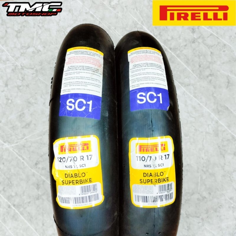 Ban Pirelli Diablo Superbike 110/70 120/70 Ninja150 R RR Ninja