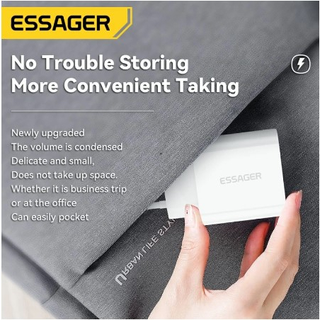 Essager PD 20W Type C Charger For iPhone 14 13 12 11 Pro Max, Ipad Iphone 8 X XR Fast Charging