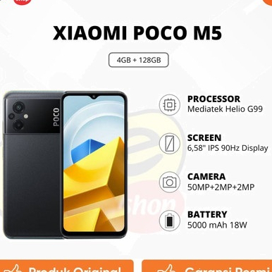 XIAOMI POCO M5 RAM 4/128GB