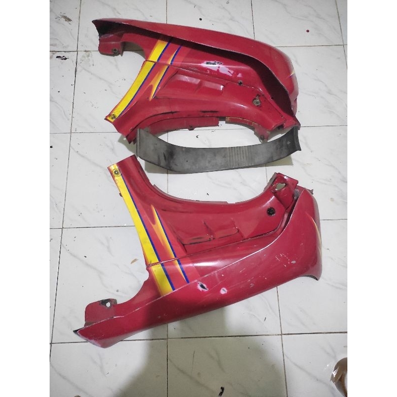 cover body satria lumba atau body belakang satria lumba atau sayap satria lumba