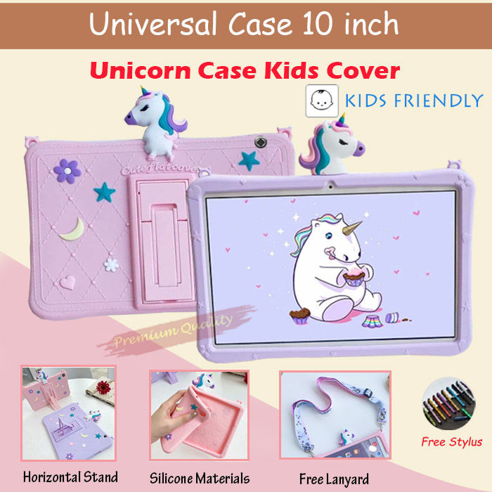 Olike Edu Tab E3 10 inch Case Anak Kids Cover Casing Silikon Cover