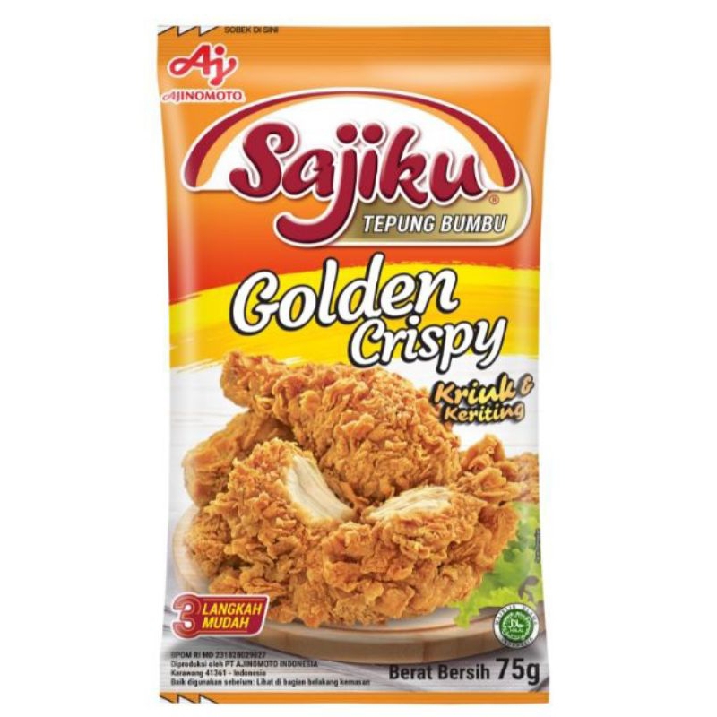 

Sajiku tepung golden crispy 75gr