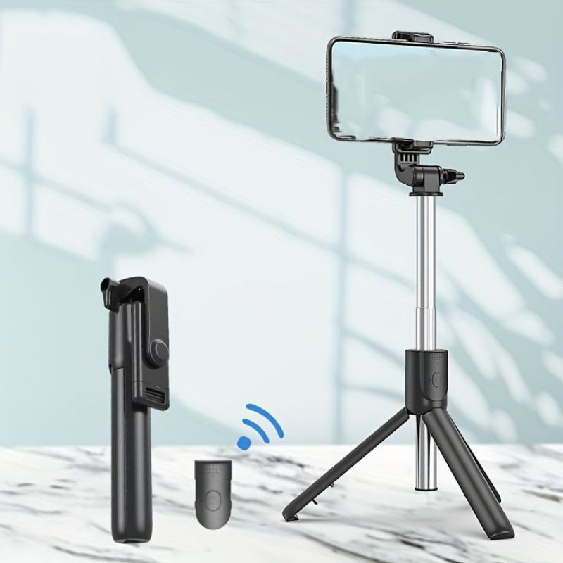 Tongsis tripod remote bluetooth 4in1 selfie