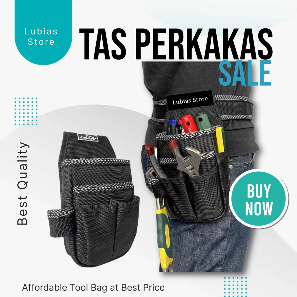Tas Alat Teknisi Listrik Perfesional Tas Penyimpanan Alat-alat