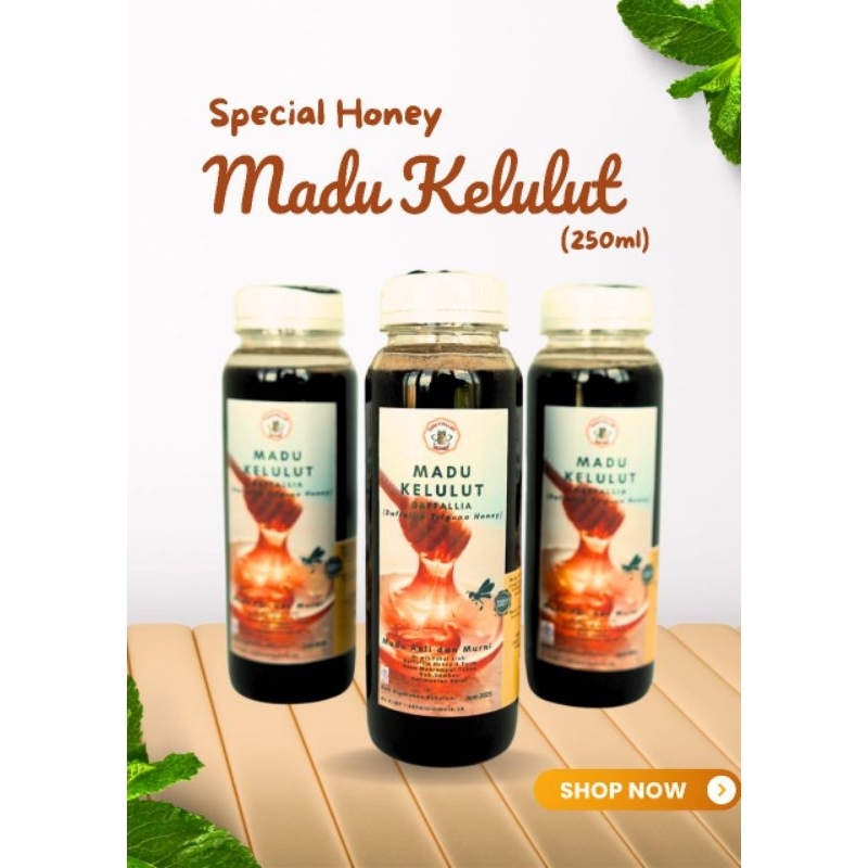 

Madu Kelulut Asli Kalimantan Barat, Madu Kelulut Daffallia, Madu Asli, Madu Kalimantan Asli Isi 250 Ml
