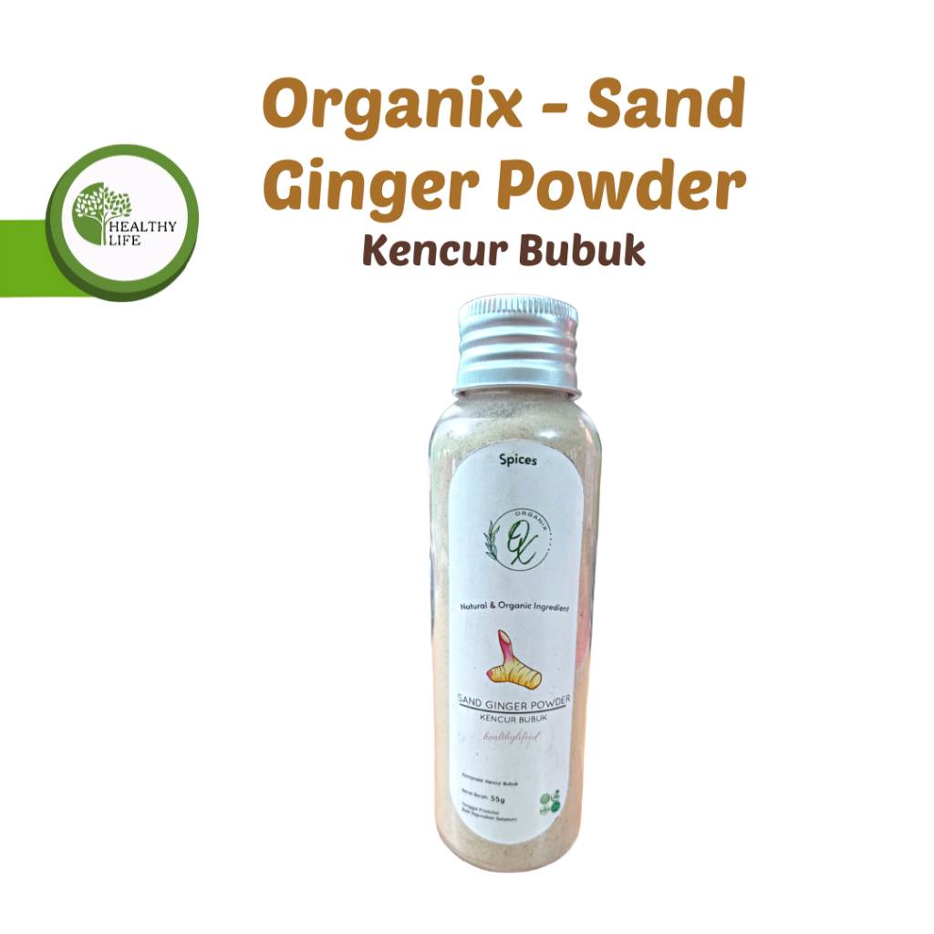 

Organix - Sand Ginger Powder / Kencur Bubuk 55 gr