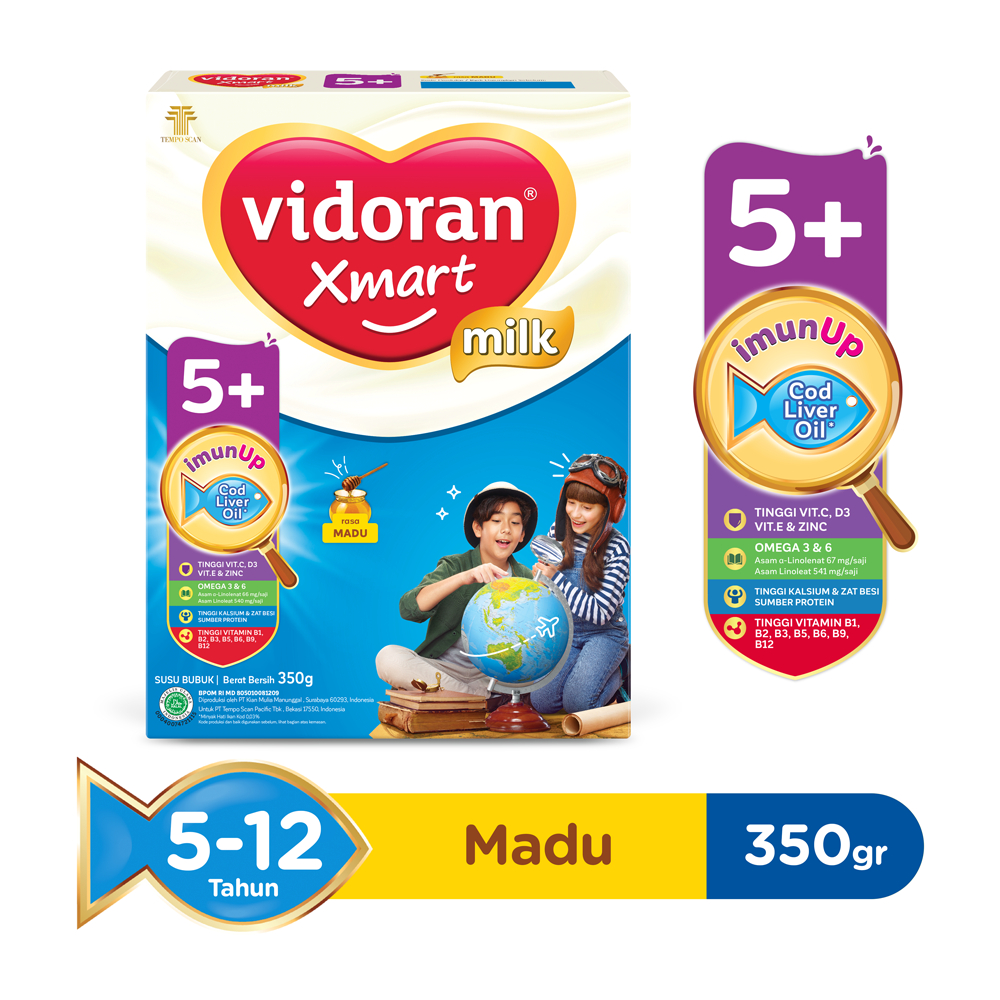 

Vidoran xmart 5+ MADU 350GR