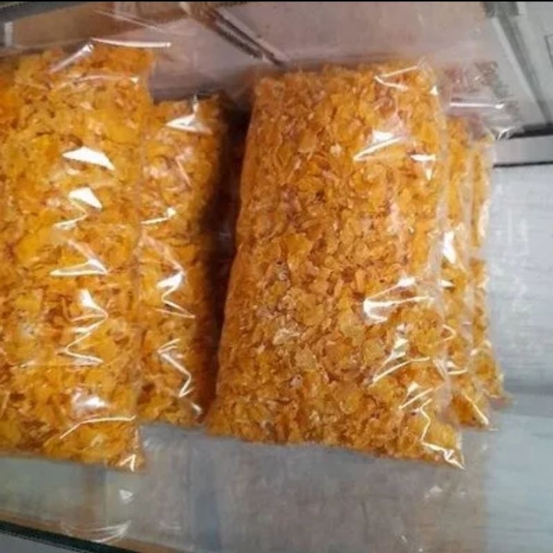 

krecek emping jagung mentah