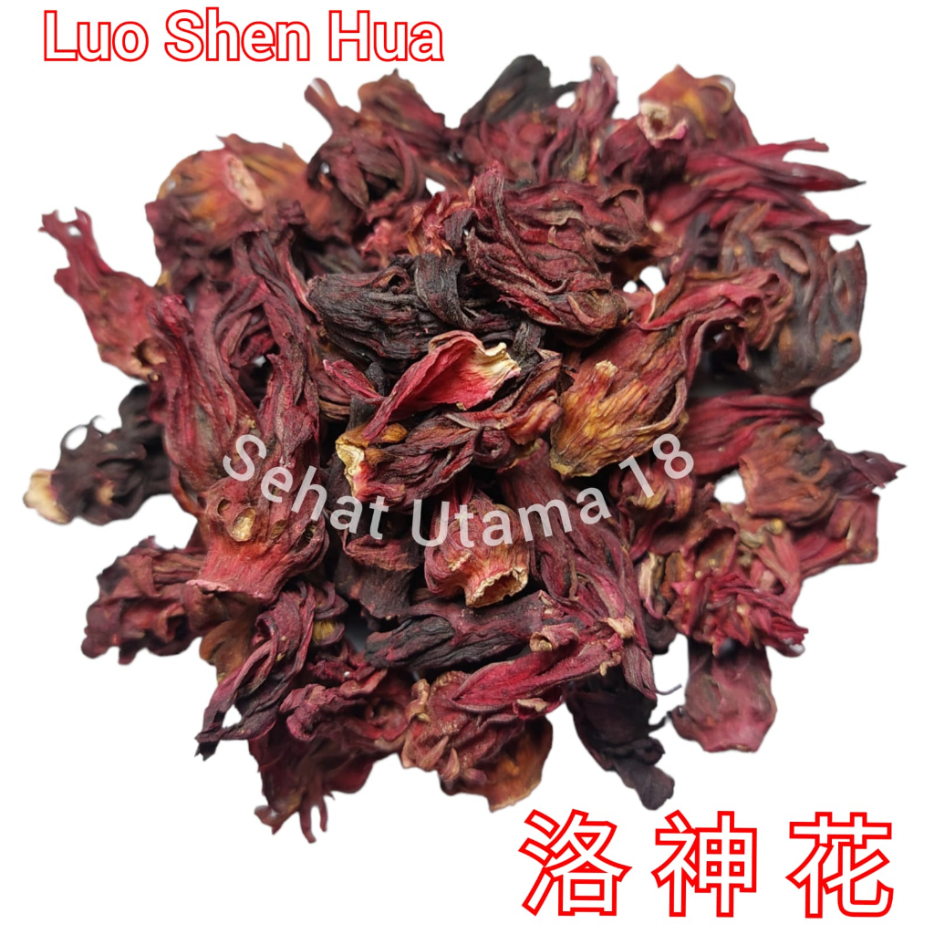 

100 gram - Luo Shen Hua 落神花 Rosela / Rosella / Roselle Tea - Bunga Rosela