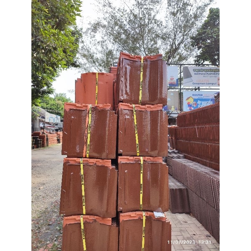 Genteng Keramik Kanmuri Milenio Natural