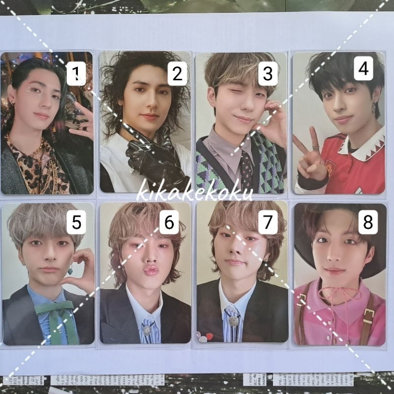 PC Photocard XH Xdinary Heroes Gunil Jungsu Gaon Ode Junhan Jooyeon overload overture deadlock