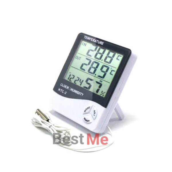 

Promo HTC-2 Termometer Hygrometer Ruangan Digital Jam Thermometer In/Out - STANDARD BUBBLE Limited