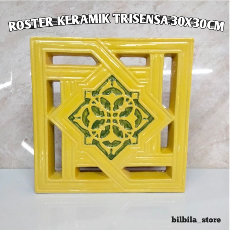Roster ro-79c / loster keramik trisensa / lubang angin dinding ventilasi udara