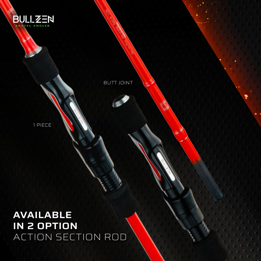 BULLZEN Rod Gamer Monster Solid Carbon (SP)