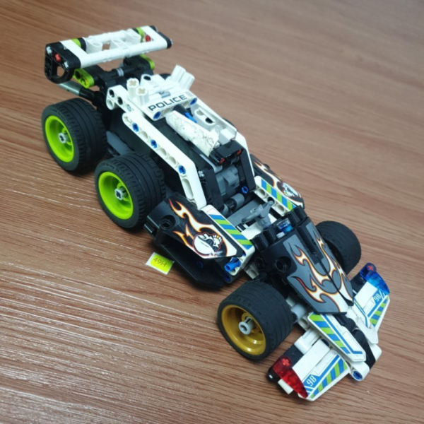 semi technic - racer LEGO pullback police 49H Promo curah Diskon car 42046 d 42047