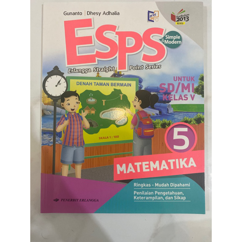 ESPS MATEMATIKA KELAS 5 PENERBIT ERLANGGA