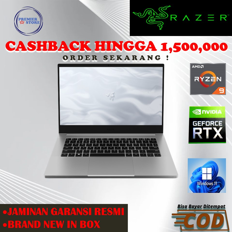 RAZER Blade 14 R9-6900HX 16GB 1TB SSD RTX 3070Ti 8GB QHD 165Hz WIN11